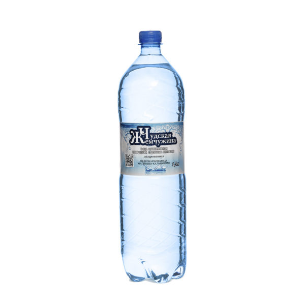 Бутилированная газированная питьевая вода 1,5 л